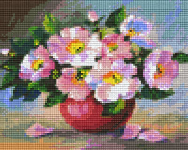 Kit 4 Plaques Fleurs