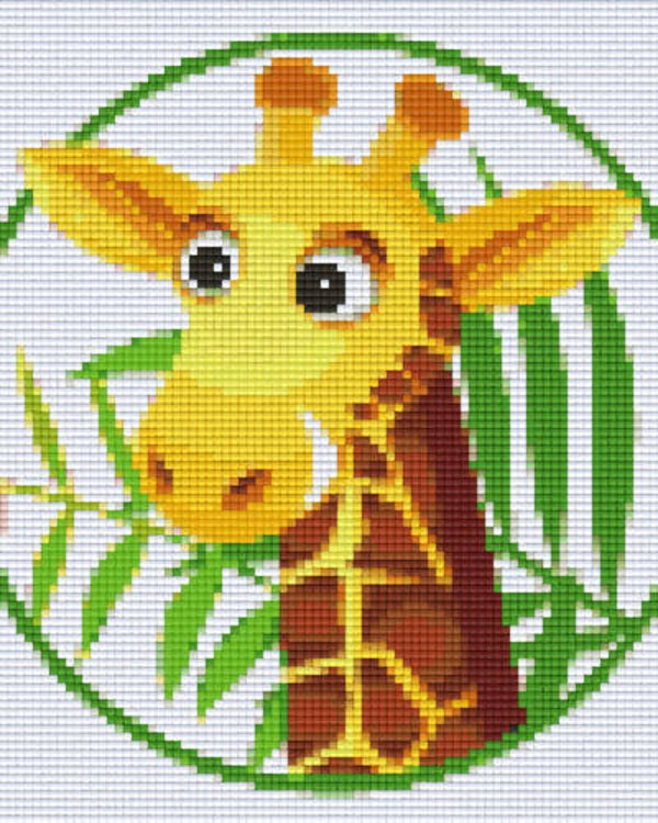 Kit 4 Plaques Girafe