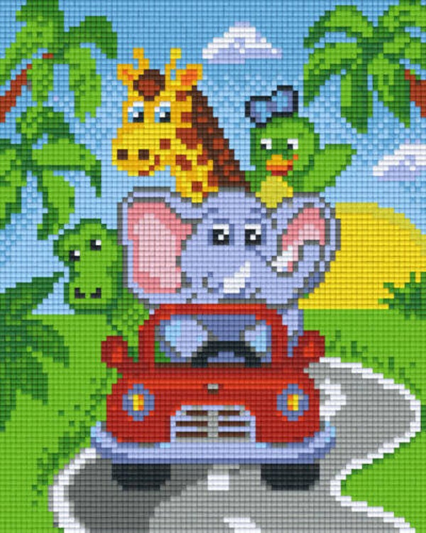 Kit 4 Plaques Animaux