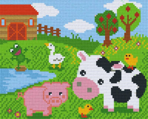 Kit 4 Plaques Animaux