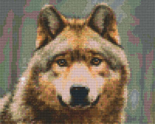 Kit 4 Plaques Loup