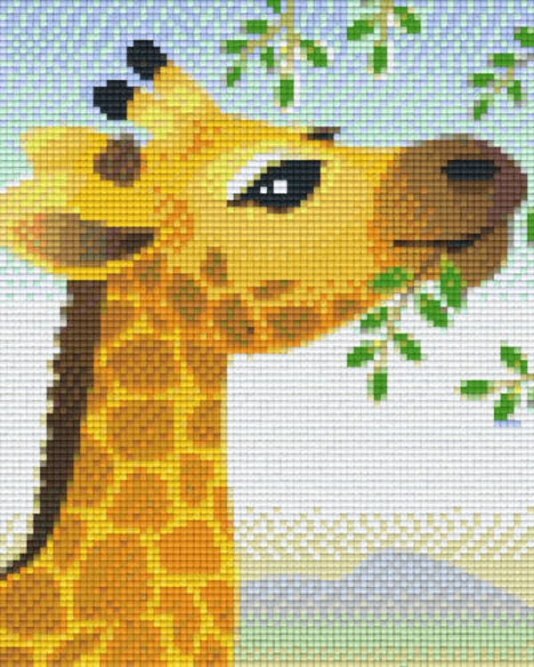 Kit 4 Plaques Girafe