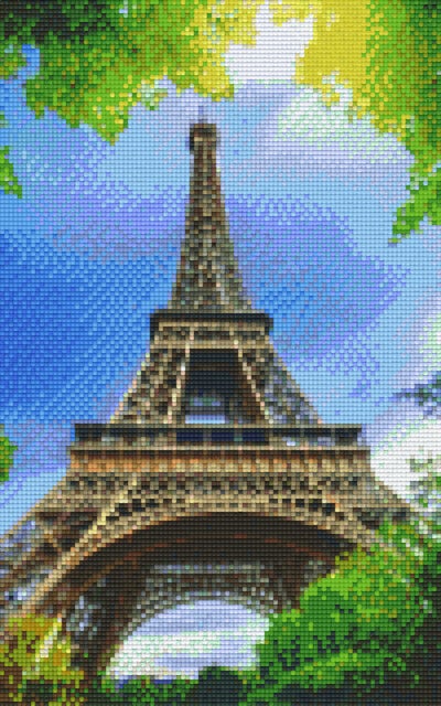 Kit 8 Plaques Tour Eiffel