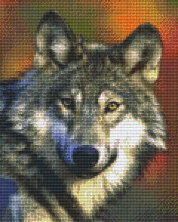 Kit 9 Plaques Loup