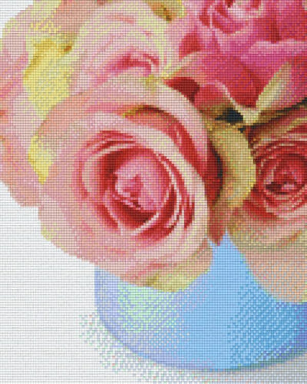 Kit 9 Plaques Fleurs