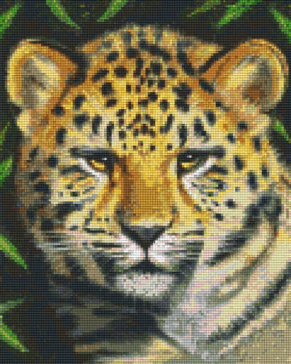 Kit 9 Plaques Leopard