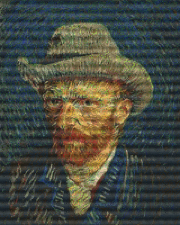 Kit 16 Plaques Van Gogh