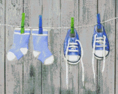 Kit 16 Plaques Chaussures Chaussettes