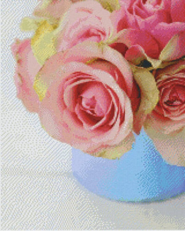 Kit 16 Plaques Fleurs