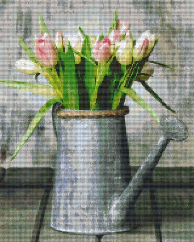 Kit 16 Plaques Fleurs