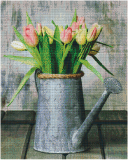 Kit 25 Plaques Fleurs