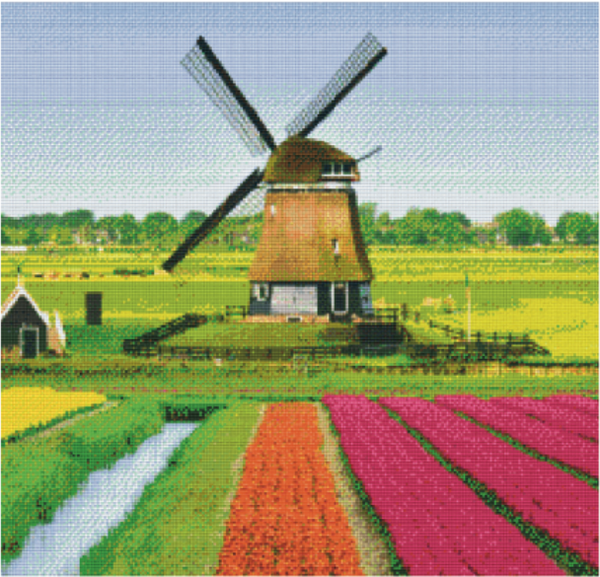 Kit 30 Plaques Moulin