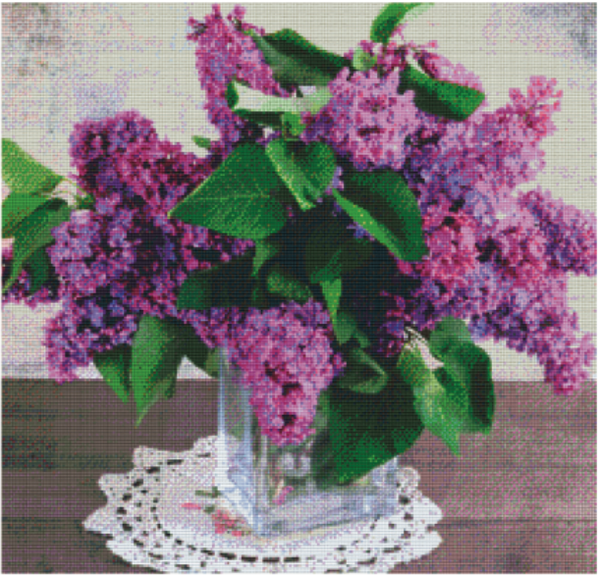 Kit 30 Plaques Fleurs