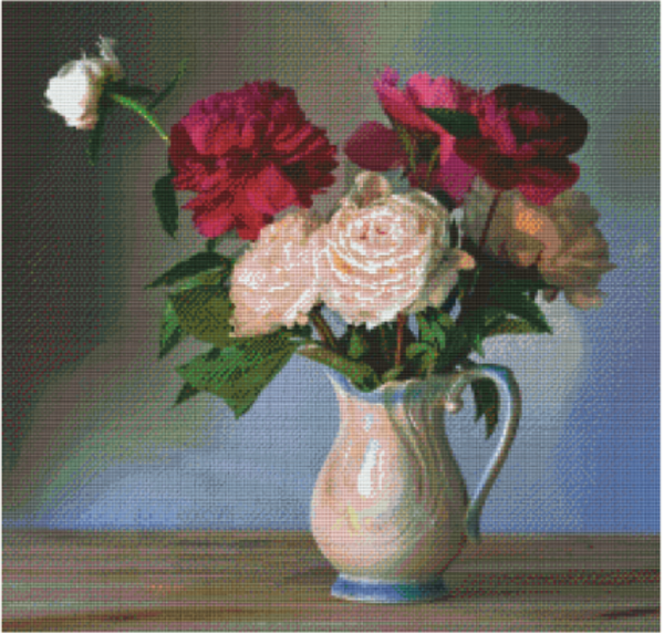 Kit 30 Plaques Fleurs