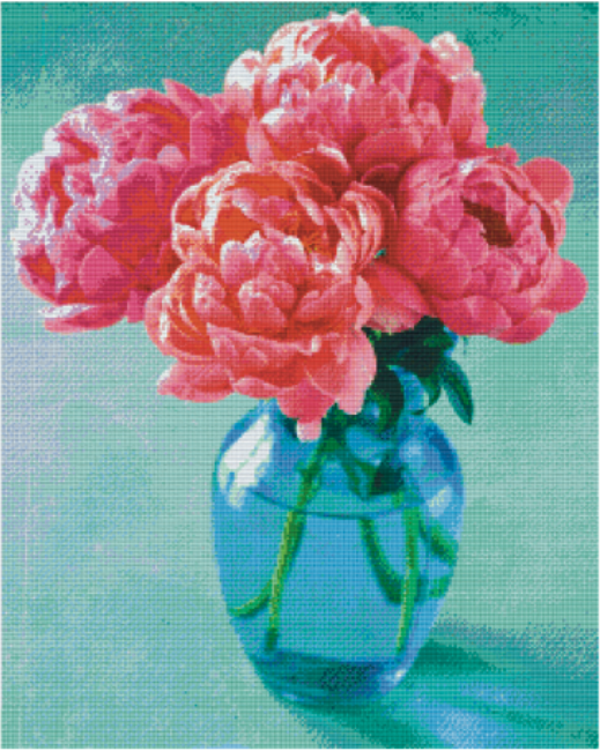 Kit 36 Plaques Fleurs