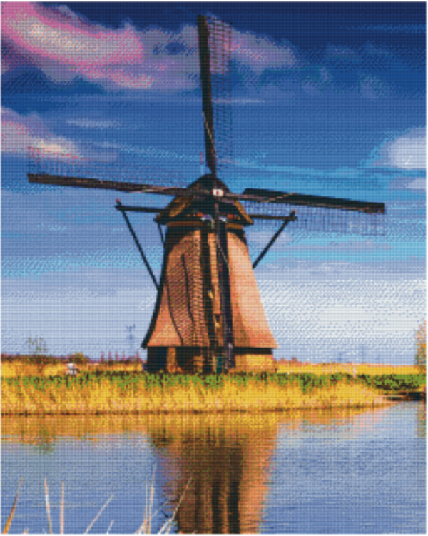 Kit 36 Plaques Moulin