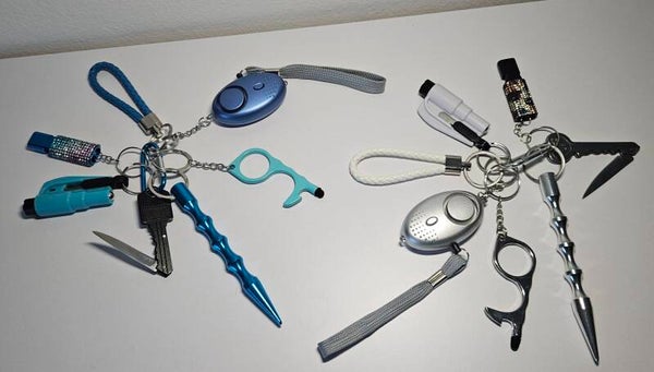 Sicherheitsschlüsselanhänger ohne Tasche