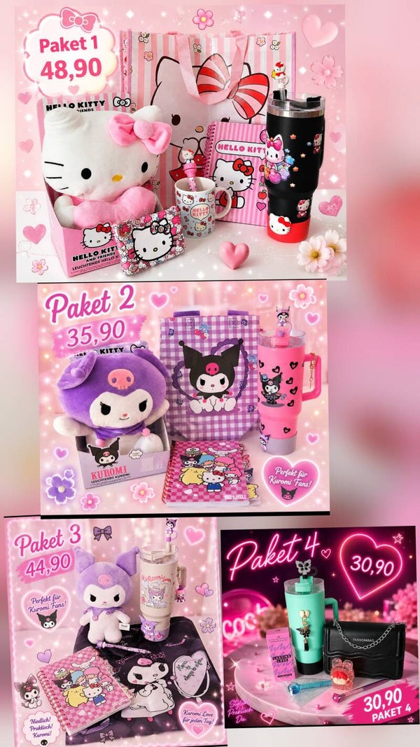 Paket Nr 1-  Paket Nr 2  - Paket Nr 3