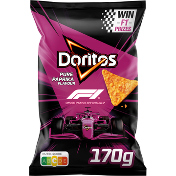 Doritos F1 Pure Paprika 170 gram