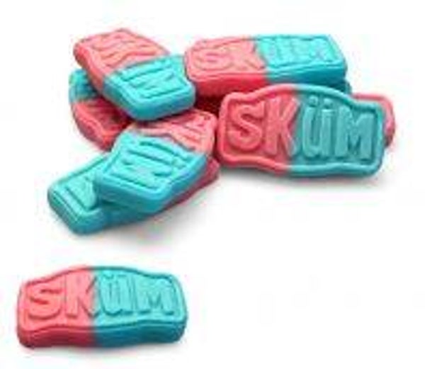 Skum Bubblegum schepsnoep per 100 gram