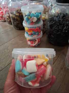 Schepsnoep mix per bakje 250/285 gram