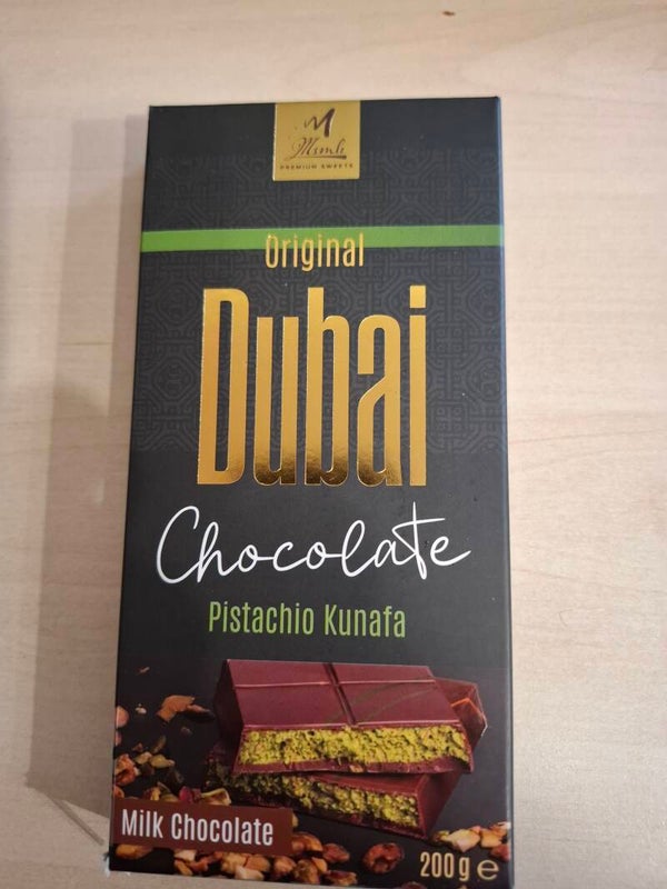 Dubai Pistachio Knefah reep 200 gr ( made in Dubai )