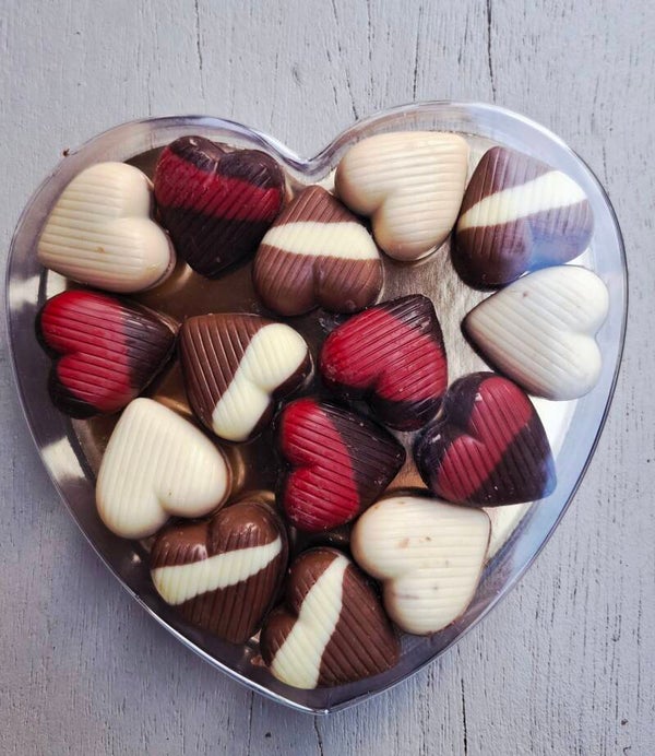 TOSCA Chocolade hartjes met slagroom 200 gram