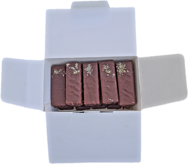 TOSCA BonBons "Reepjes" Dubai Pistache Melkchocolade 250/500 gram