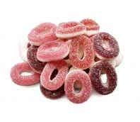 Fruit ringen rood mix Schepsnoep