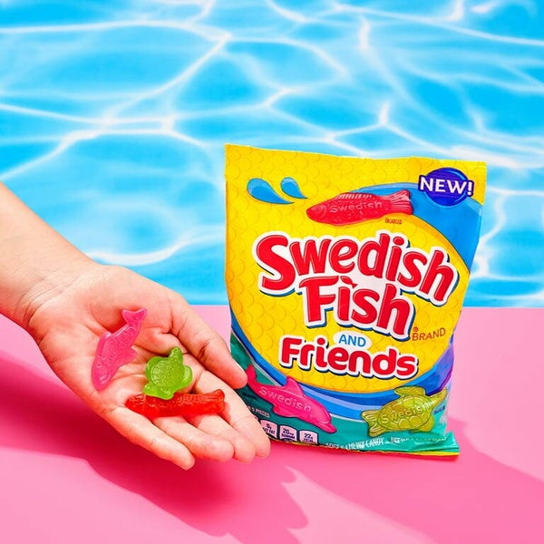 Swedish Fish and Friends 102 gram