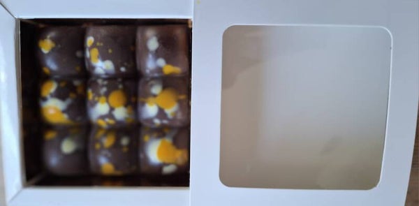 TOSCA Pure Chocolade Reep LemonCurd Vulling efah 75 gram