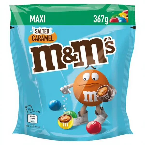 M&M Salted Caramel 367 gram