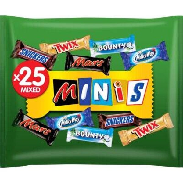 Mars Mini Mix 500 gram x25 mixed