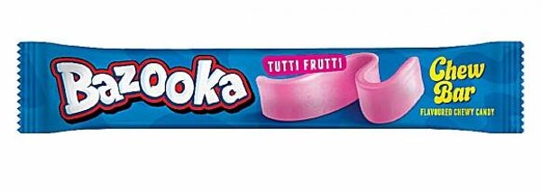 Bazooka reep Tutti Frutti 14 gr