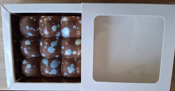 TOSCA Melk Chocolade Reep Crunchy Hazelnoot Praliné5 gram
