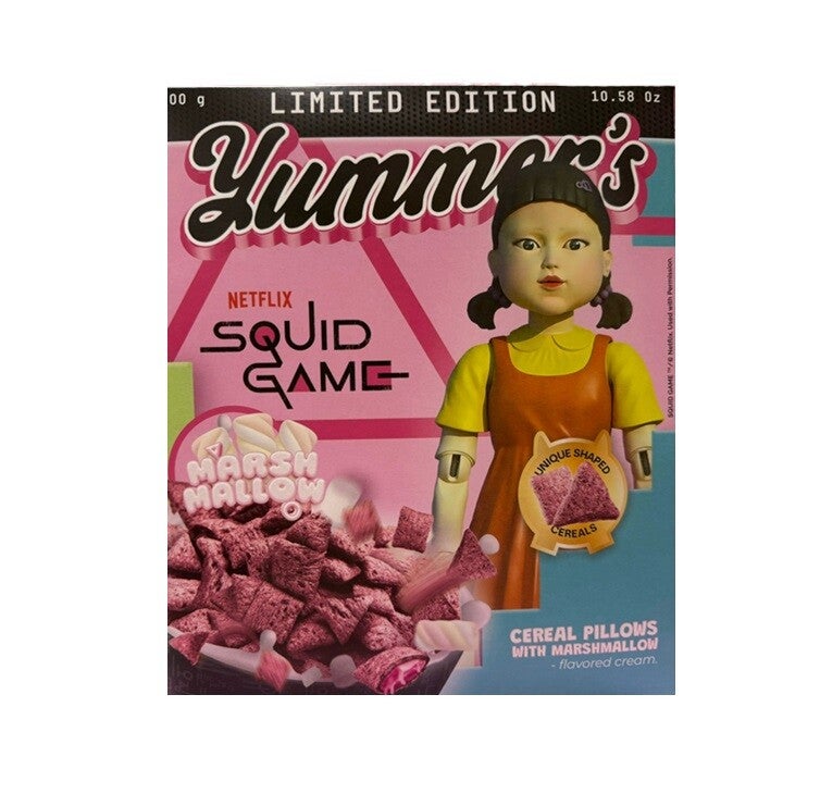 Squid Game Cereals Yummers Marshmellow 300 gram