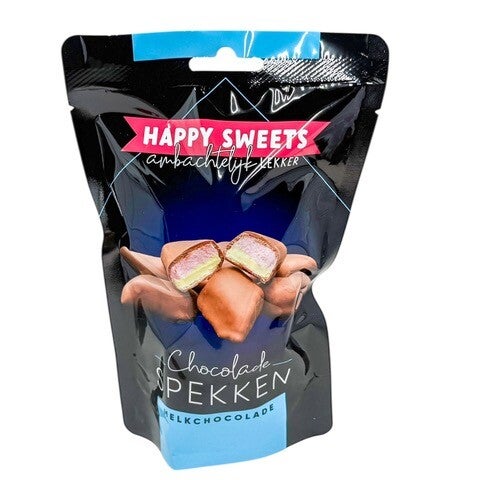 Happy Sweets Chocolade Spekken Melk Chocolade 150 gram