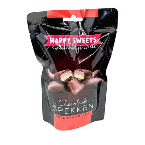 Happy Sweets Chocolade Spekken Pure Chocolade 150 gram