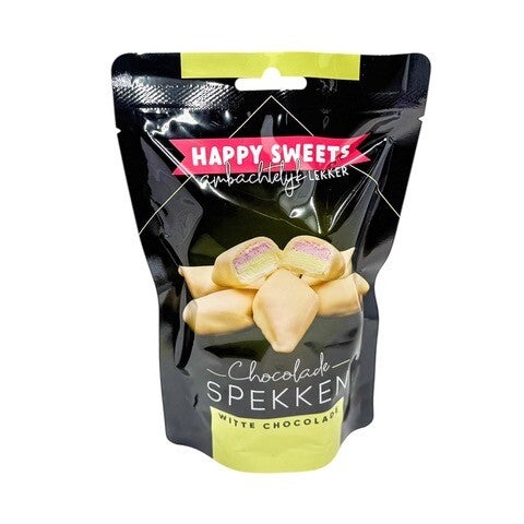Happy Sweets Chocolade Spekken Witte Chocolade 150 gram