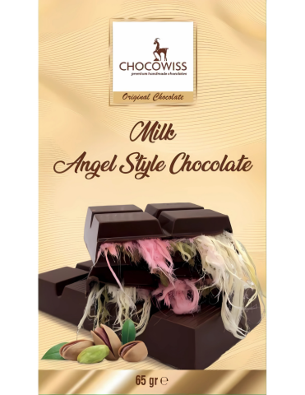 Dubai Melk Chocolade Angel Hair 65 gram