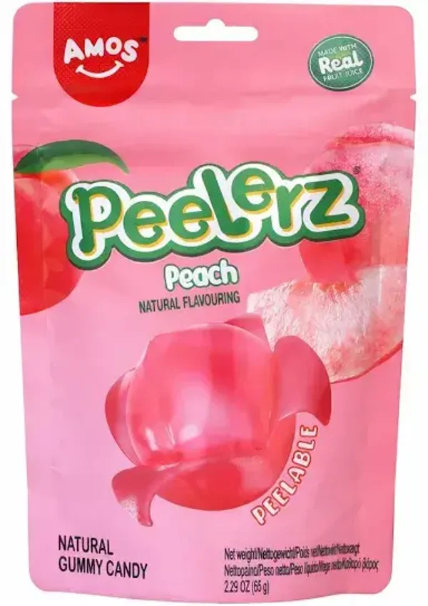 Amos Peelerz Peach 65 gram