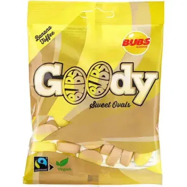 Bubs Goody Banana Toffee 90 gram