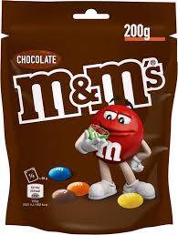 M&M Chocola ( bruin ) 200 gram