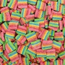 Regenboog matjes mini schepsnoep