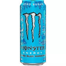 Monster Ultra Blauw Hawaï 473 ml