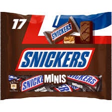 Snickers mini zak 333 gram ( 17 stuks )