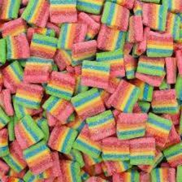 Regenboog matjes mini schepsnoep