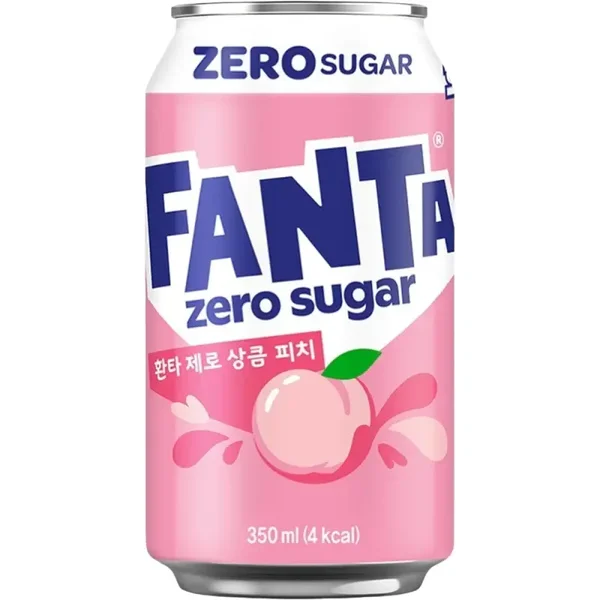 Fanta White Peach Korea 355 ml