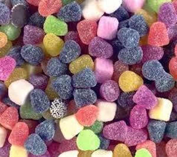 Tumtum mix gesuikerd per 100 gram