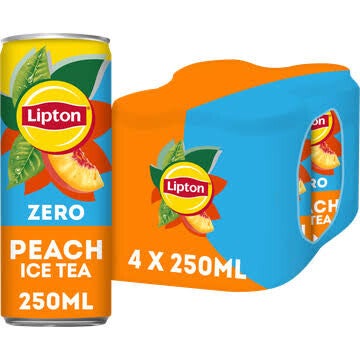 Lipton Ice Tea Peach 250 ml ( low sugar )
